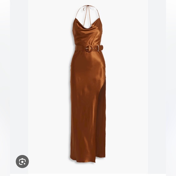 Nicholas Lucinda Dress like new no flaws-Hazelnut/Copper - Picture 8 of 9